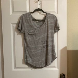 grey camo crop top